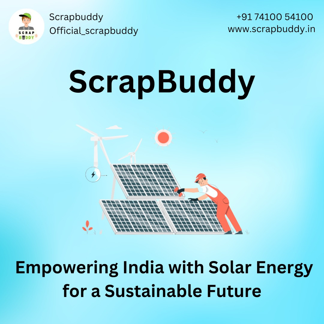 "ScrapBuddy: Empowering India with Solar Energy for a Sustainable Future"