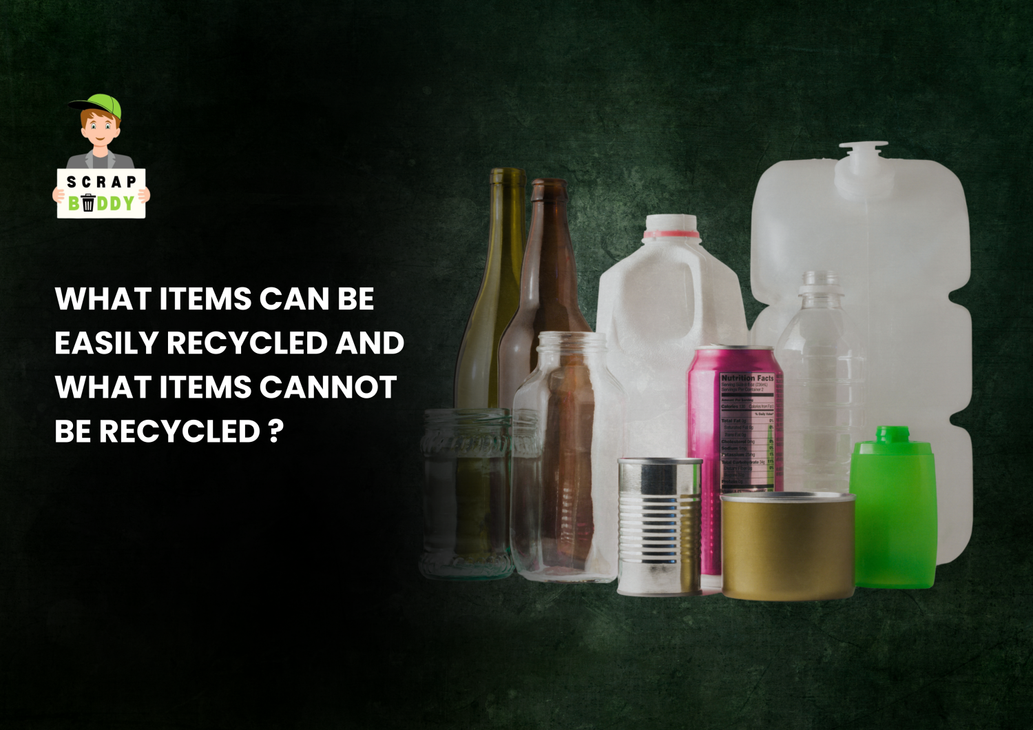 What Items Can Be Easily Recycled and What Items Cannot Be Recycled?